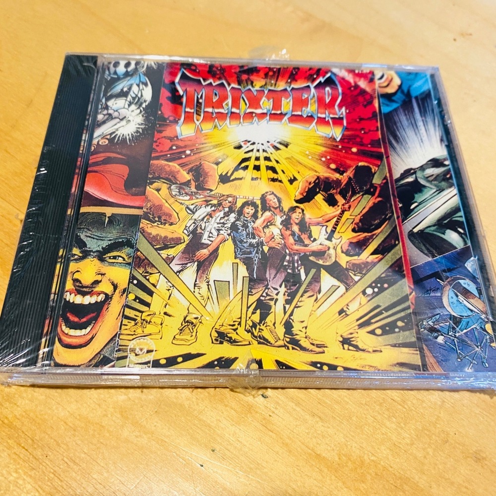 NEW Trixter Debut CD 1990 Hard Rock Glam Metal MCA Mechanic Sealed 
90's Music
